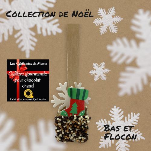 Cuillère gourmande pour chocolat chaud