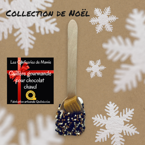 Cuillère gourmande pour chocolat chaud