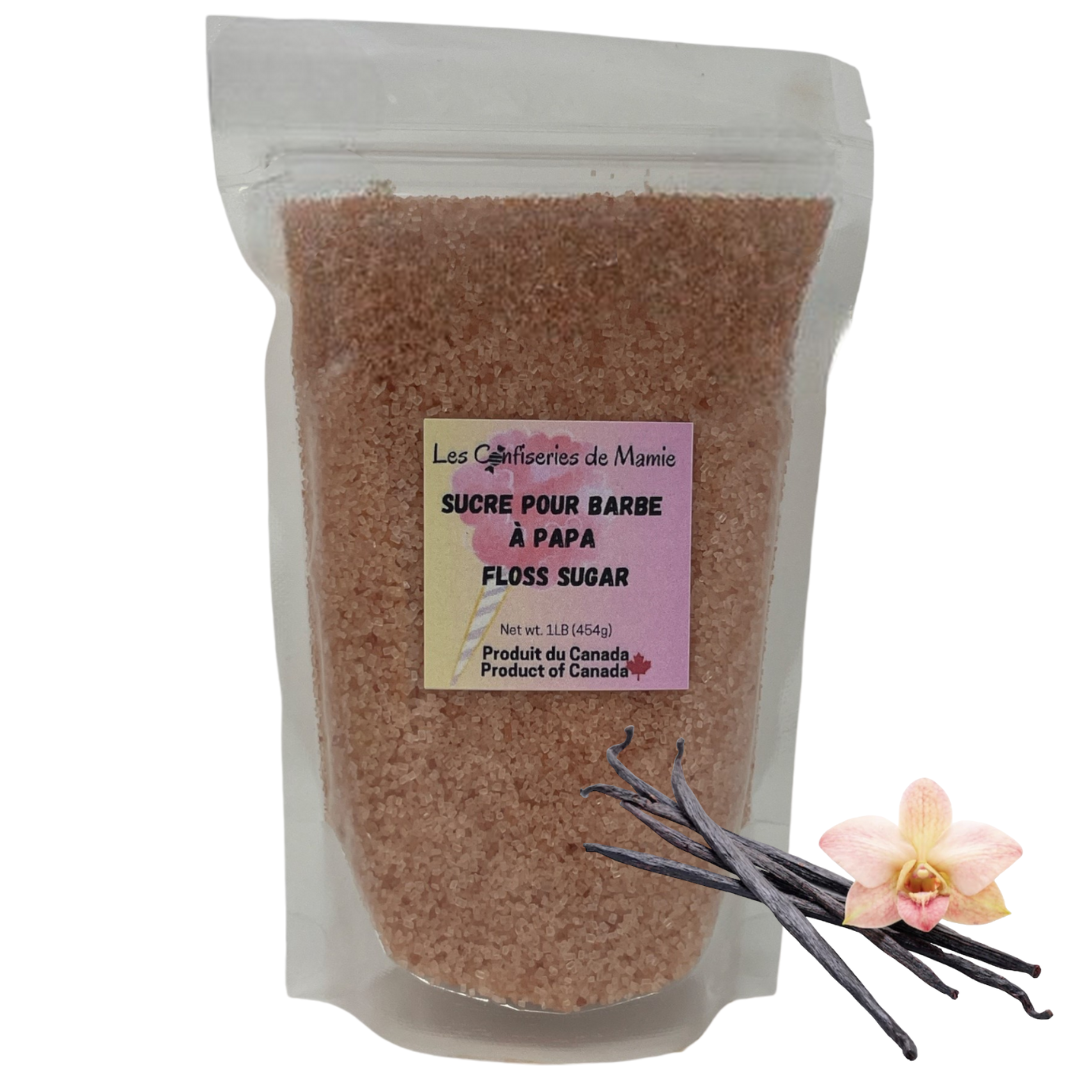 Sucre pour barbes à papa