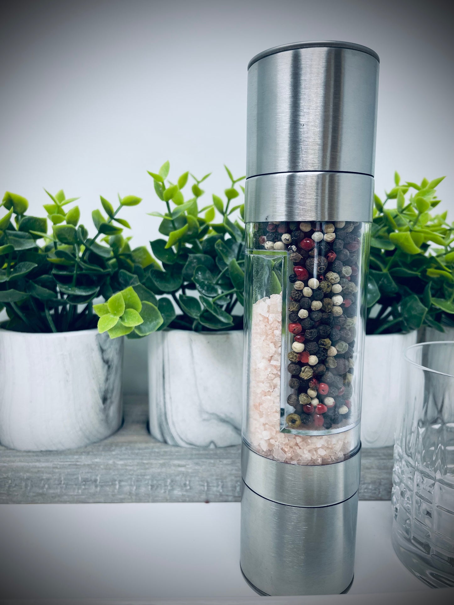 Moulin à sel et poivre 2 en 1