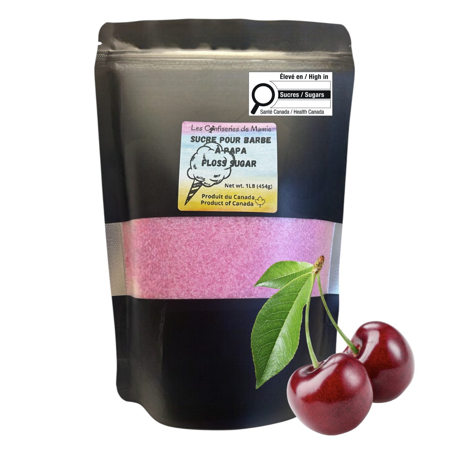 Sucre pour barbes à papa