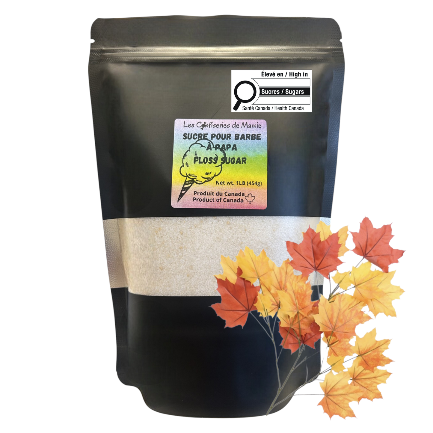 Sucre pour barbes à papa
