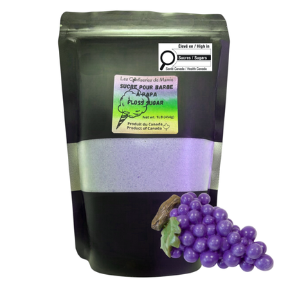 Sucre pour barbes à papa